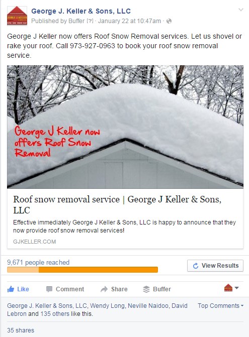 snow removal boosted post