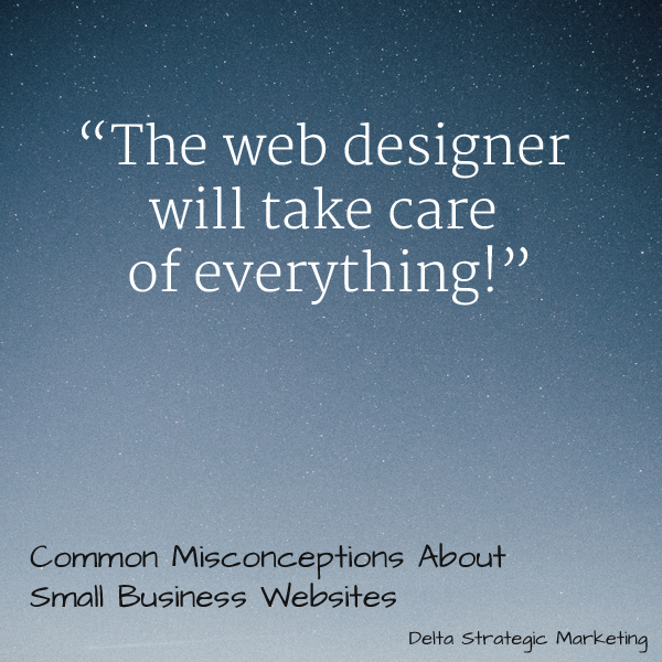 Read more about the article 4 Common Misconceptions about Small Business Websites